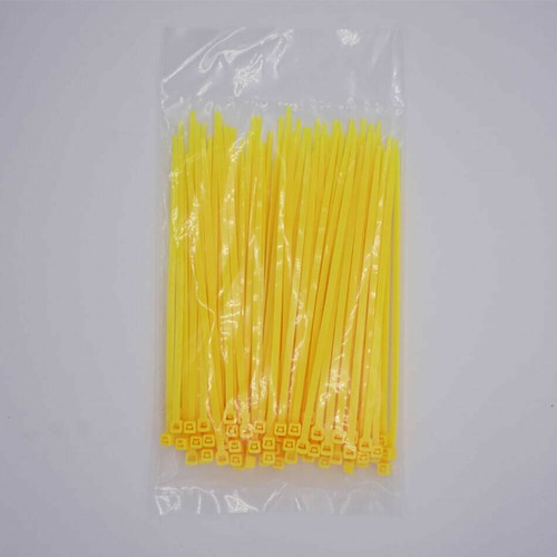 Self-locking Cable Ties Tie Wire Wraps Plastic Nylon Zip Tie 3.6x150mm 12-Colors - Picture 5 of 14