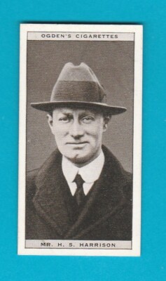 STEEPLECHASE PROMINENTE - OGDENS - KARTE NR. 19 - MR. H. S. HARRISON - 1931