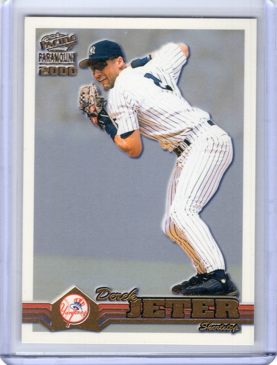DEREK JETER 2000 Pacific Paramount GOLD #159 - YANKEES