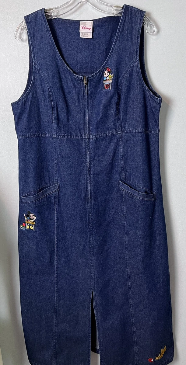 Minnie mouse denim dress top