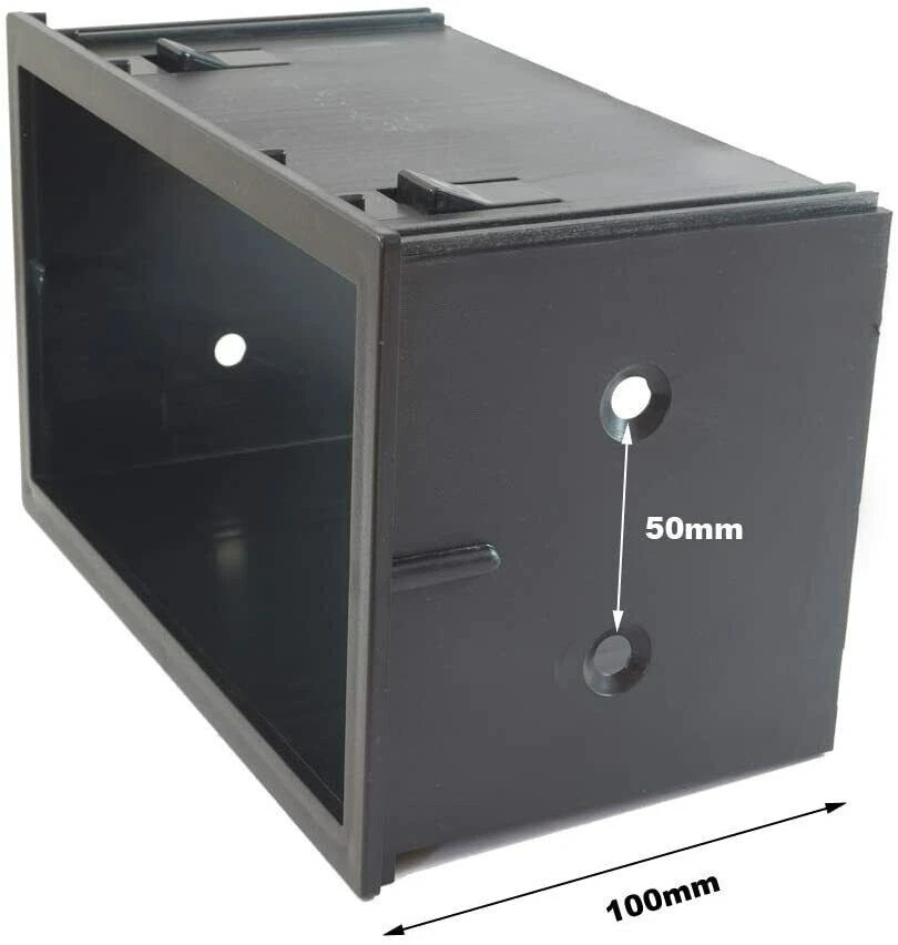 PLANCIA carrello slitta mascherina montaggio AUTORADIO doppio 2 DIN VW Golf IV + - Immagine 3 di 4