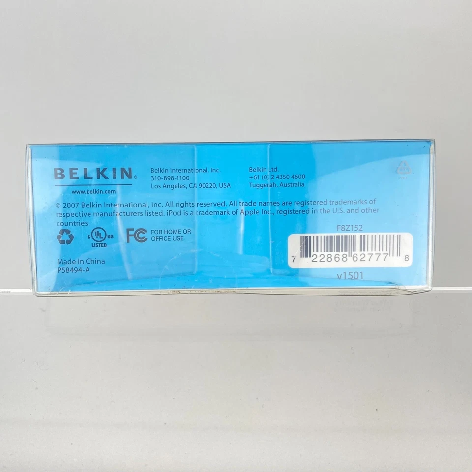 Новый зарядный комплект Belkin для iPod Mini Nano розетка переменного тока и автоматическая комбинация с кабелем 4 фута - Изображение 3 из 3