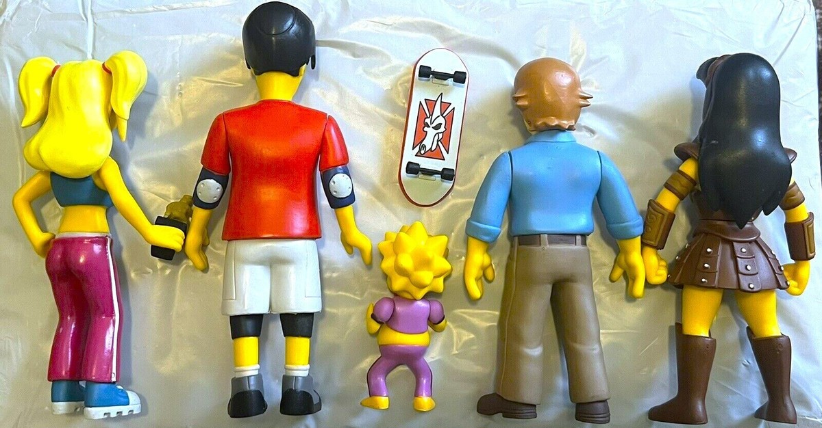 SIMPSONS 25TH ANNIVERSARY action figure lot set MARK HAMILL SIMPSONS 25TH ANNIVERSARY action figure lot set MARK HAMILL
