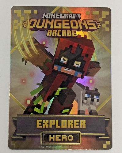 Minecraft Dungeons Arcade Singles (Serie 3, Hochglanzversionen) mit Heldenkarten - Bild 102 von 139