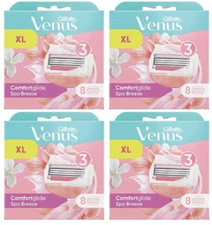 Gillette Venus Comfortglide Spa Breeze Refill Razor Blade Cartridges, 32 Count