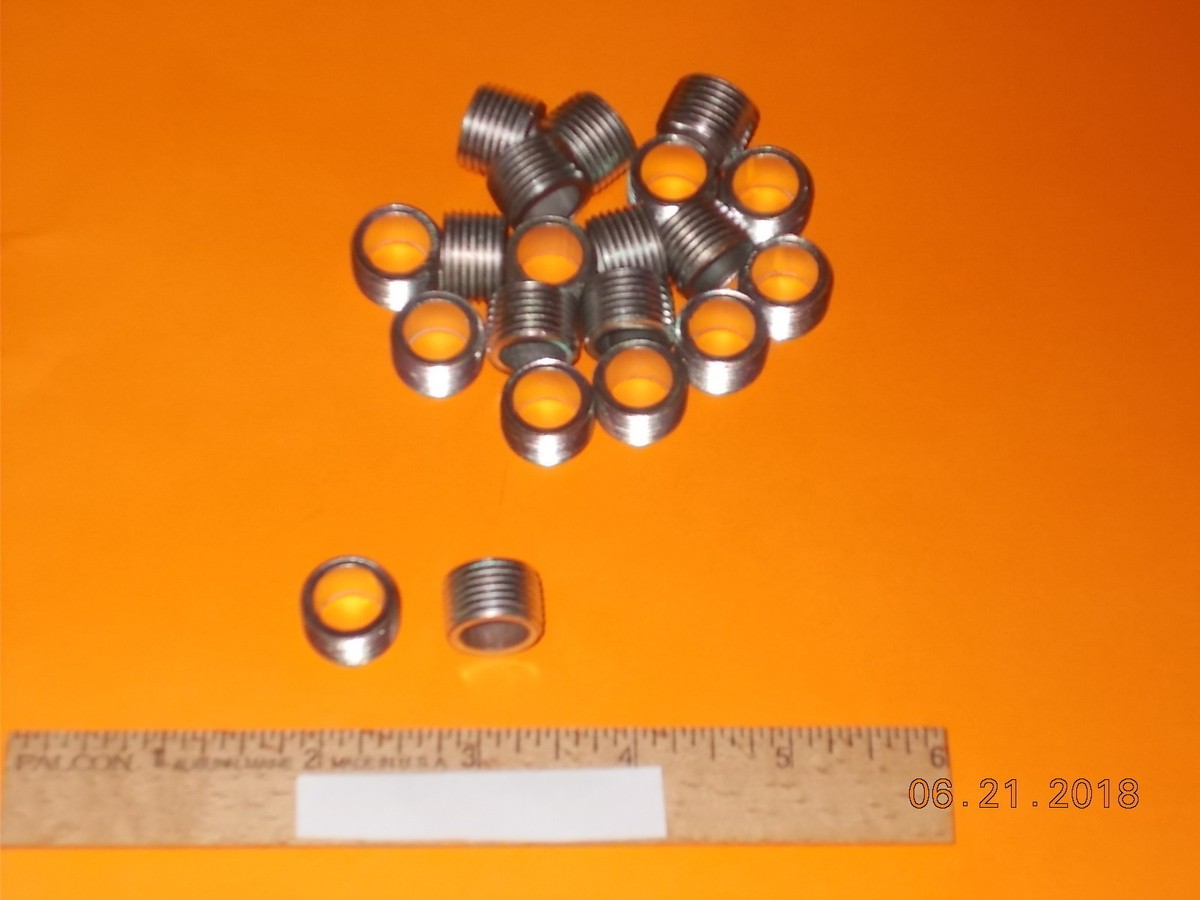 cigarette pipe joint connection Tobacco Pipe, parts & accessories - (2) Standard Chamber connectors - 3/8 x  5/8