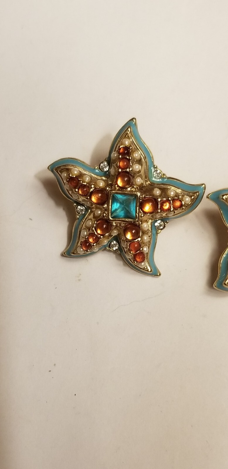 Vintage KJL for Avon Kenneth Jay Lane faux pearl … - image 3