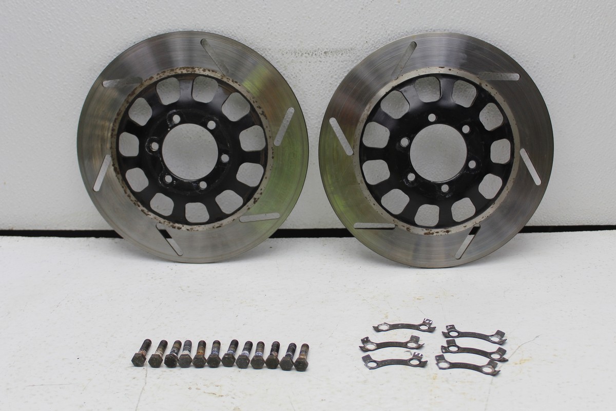 aimi　0405 1983 YAMAHA XJ750 MAXIM (#383) LEFT RIGHT FRONT BRAKE ROTOR