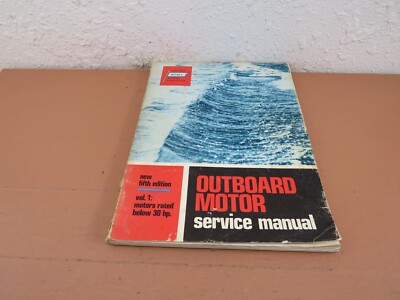 1970 ABOS 5th edition Vol. 1 Motors Below 30 hp Outboard Service Manuals OS1-5