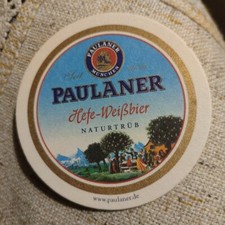 Bierdeckel Paulaner-Bier - München - Hefe-Weißbier 👍😁