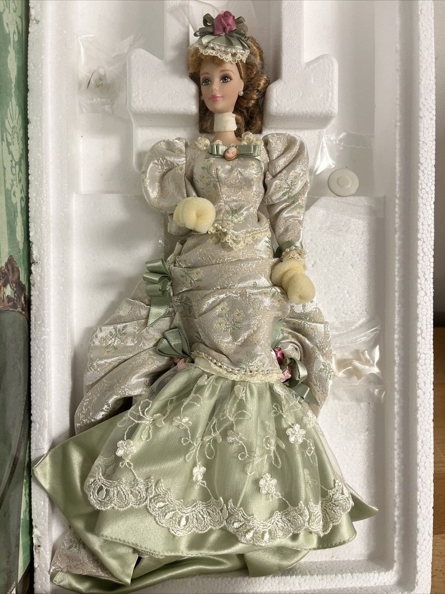 Porcelain Barbie Mint Memories Victorian Tea Collection Collectors