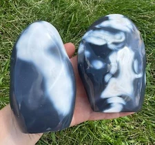 Orca Agate Freeform, Natural Orca Agate from Madagascar