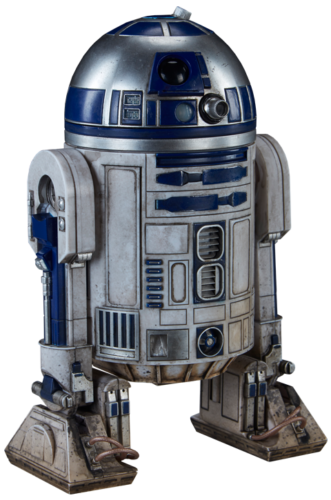 STAR WARS R2-D2 Droid Deluxe Version Action Figure 1/6 Sideshow in Brown Box NOW - Afbeelding 1 van 10