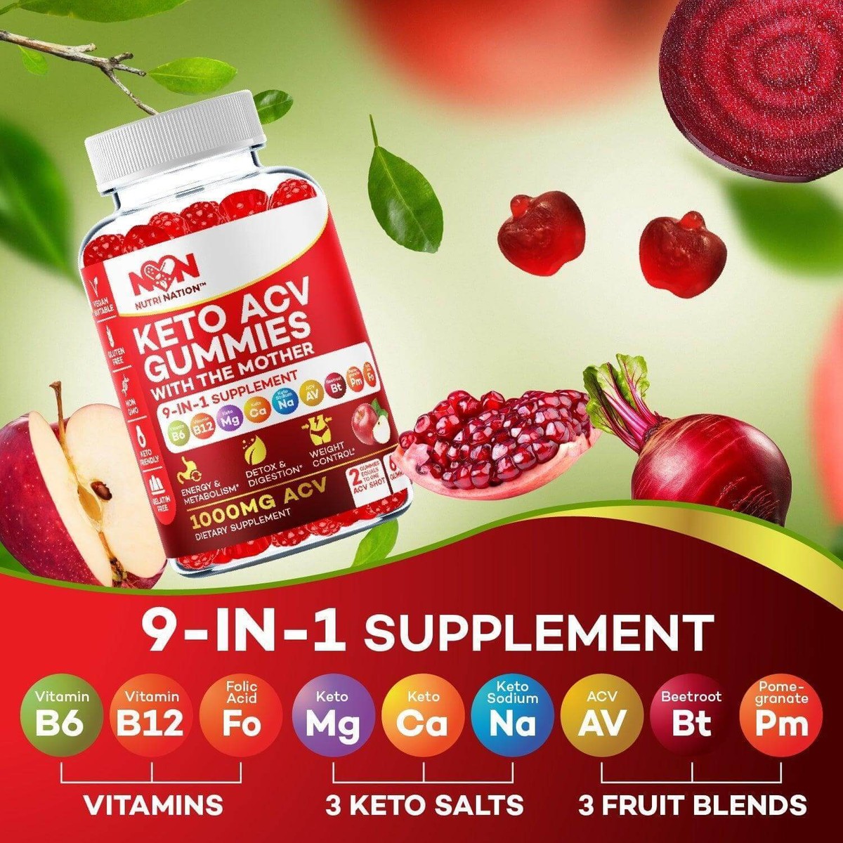 Raspberry Ketones 1000mg - Suitable For Low-Carb & Keto-Diet