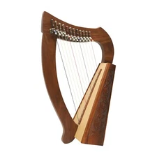 12 String O'Carolan Irish Harp with Sharpening Levers