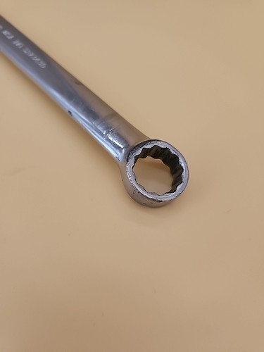 Snap-on Tools 9/16" 12PT 12 Point Chrome Combination Wrench OEX18 USA - Picture 3 of 6