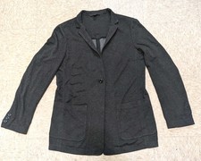 Banana Republic Women s Dark Gray Blend Stretch Blazer Jacket Size Medium