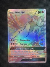 Entei GX 74/73 Shining Legends Rainbow Secret Rare Pokémon TCG Full Art Holo on eBay