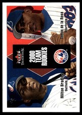 Milton Bradley  Tomas de la Rosa TR, RC 2000 Fleer Tradition Update #U150 Expos
