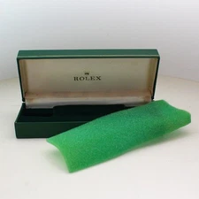 Rolex Genuine Green 1.00.07 Coffin Factory Service Box 1970's