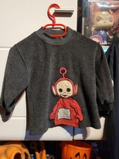 Vintage original Teletubbies sweater for 5 yrs old - 1996 rare collector kids