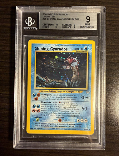 Shining Gyarados (Unlimited) graded BGS 9 for sale on eBay