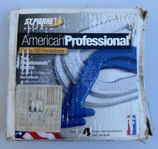 Vintage Set 4 American Professional St Pierre Worcester MA Horseshoes Games USA