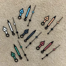 1 Set Luminous Multi Color Watch Hand 7.5x12x13mm For NH35 NH36