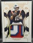 2025 Panini National Treasures Drake Maye Patch /10 #TP-DME Patriots
