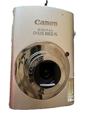 Canon IXUS 860 IS Digitalkamera 8 Megapixel Silber sehr guter Zustand