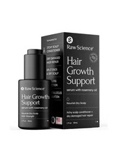 Raw Science Hair Growth Support Serum w/ Rosemary Oil - 1 fl oz