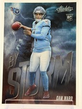 2025 Absolute Football Cam Ward By Storm RC Rookie #3 Titans