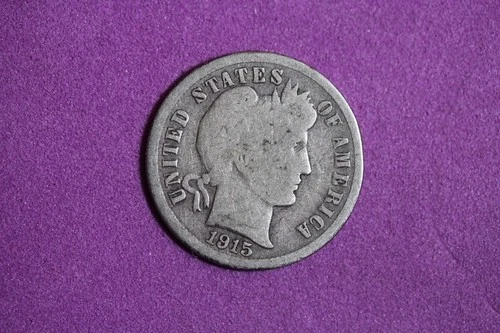 ESTATE FIND 1915 - Barber Dime!! #K58844