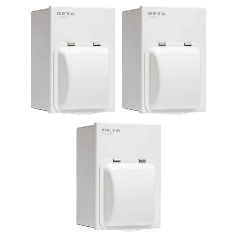 3 x Deta BV1081 Garage Consumer Units with 63A RCD + 1 x 32A + 1 x 6A MCB IP40