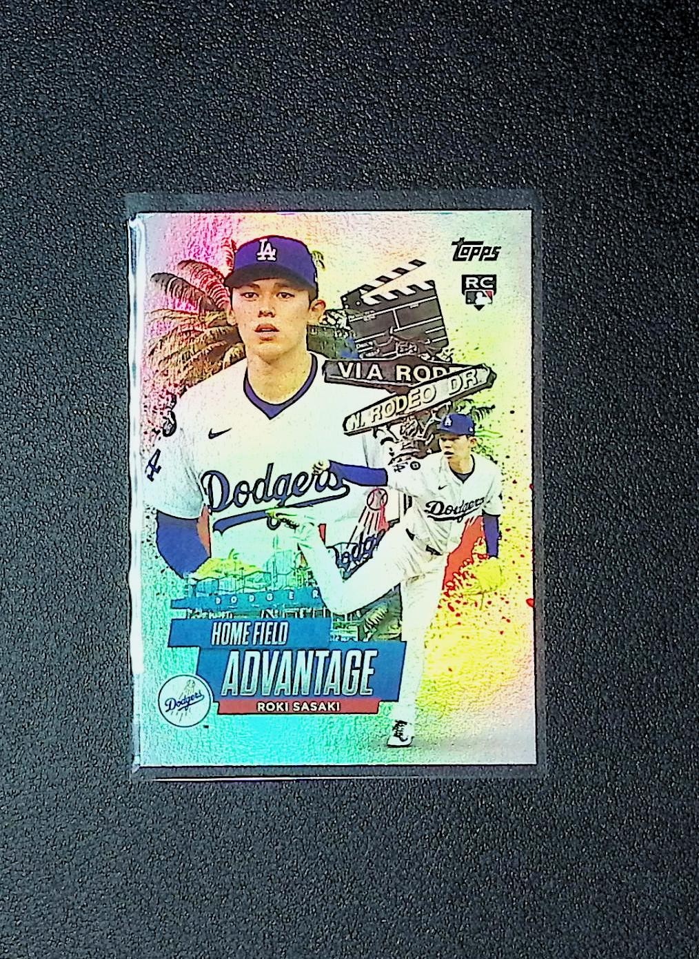 🔥2025 Topps Update Series - Home Field Advantage ~ Roki Sasaki ~ #HA-41 (RC)🔥