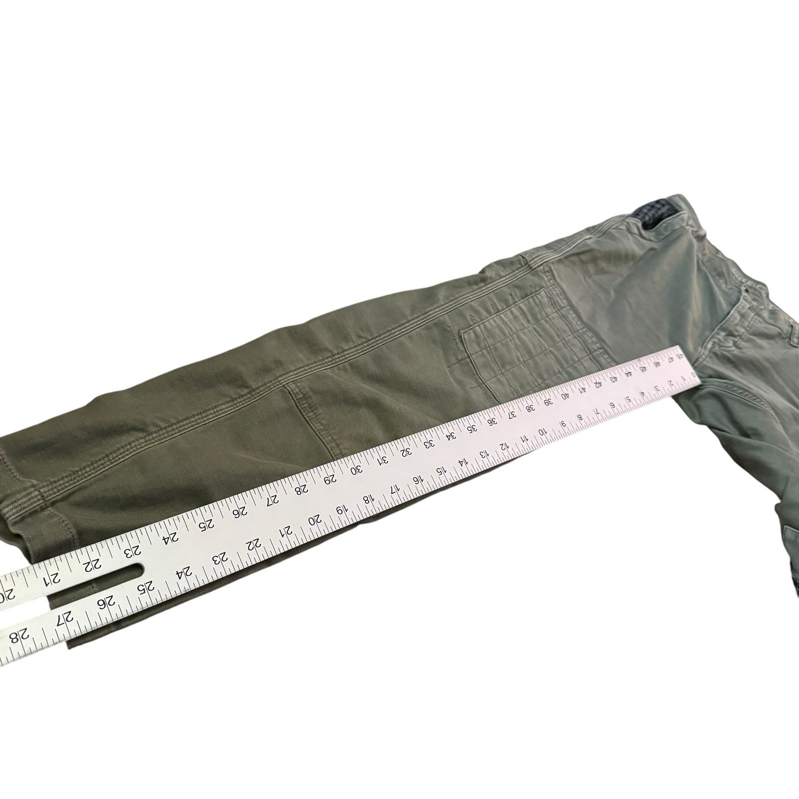 American Eagle Carpenter Patchwork Stretch Utilit… - image 6