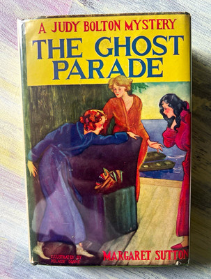 1933 Judy Bolton Ghost Parade #5 Early Printing DJ Margaret Sutton Vintage