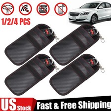 Faraday Key Fob Protector Bags Car Key Signal Blocker RFID Faraday Cage Pouch