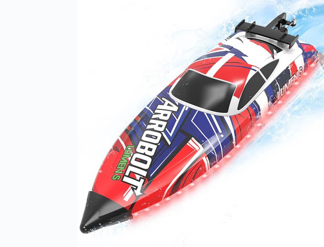 Volantex Arrobolt Lumen SR40 (400mm) ARTR (no Tx/Rx/Batt/Cgr) RC Boat – Blue