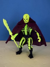 1986 Vintage MOTU SCARE GLOW w/ Rare GITD HAL...