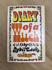 Diary of a Witch by Sybil Leek 1968 First Edition