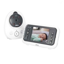 Alecto Moniteur Vidéo Bébé 2,8 Pouces Écran Vision Nocturne Audio Bidirectionnel Mode Eco