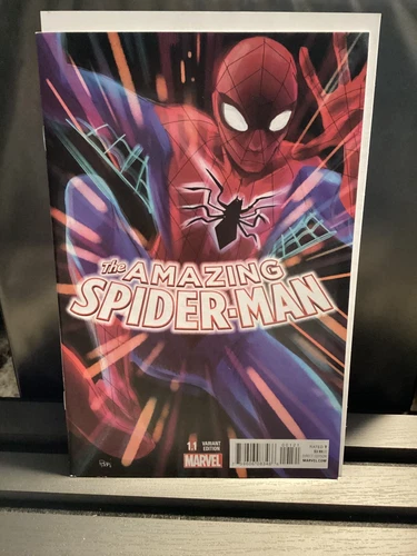 Amazing Spider-Man #1.1B 1:25 Robbi Rodriguez Variant Marvel Comics 2016