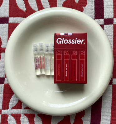 NIB 100% Authentic Glossier Glossier You Perfume Sampler Set,4x0.05oz/1.5mL