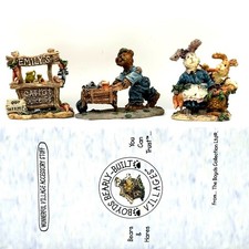 Boyd's Bears Boyd's Town Village 19514-1 Timmy Ray Pearl Earl Emily's Enterprize