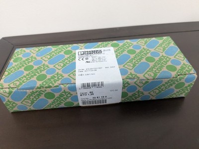 50 pack - Phoenix Contact  BTO 1, 25-DIN Rail Terminal Block-New in Box16-26AWG