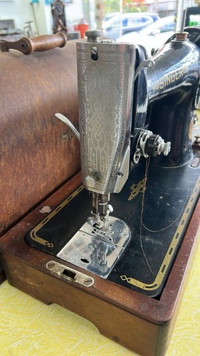 Vintage Singer Sewing Machine - 282744 - WORKING 201 - Bild 2 von 8