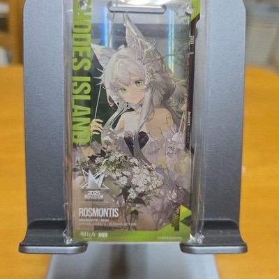 Arknights Passage Confirmation 2025 Rhythm Rosomonitis 14+ Soft Figure NIB