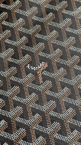100% Authentic Goyard Senat Mgm Pouch Black & Tan