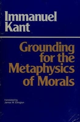 Groundwork for the Metaphysics of Morals Paperback Immanuel Kant